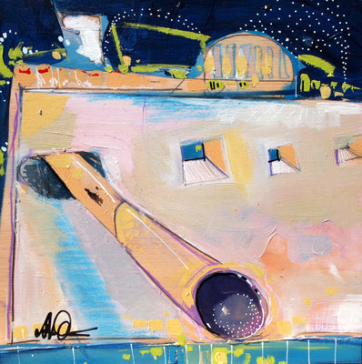 Untitled 5 by Drew Davis — Canvas Print, 8×8 in