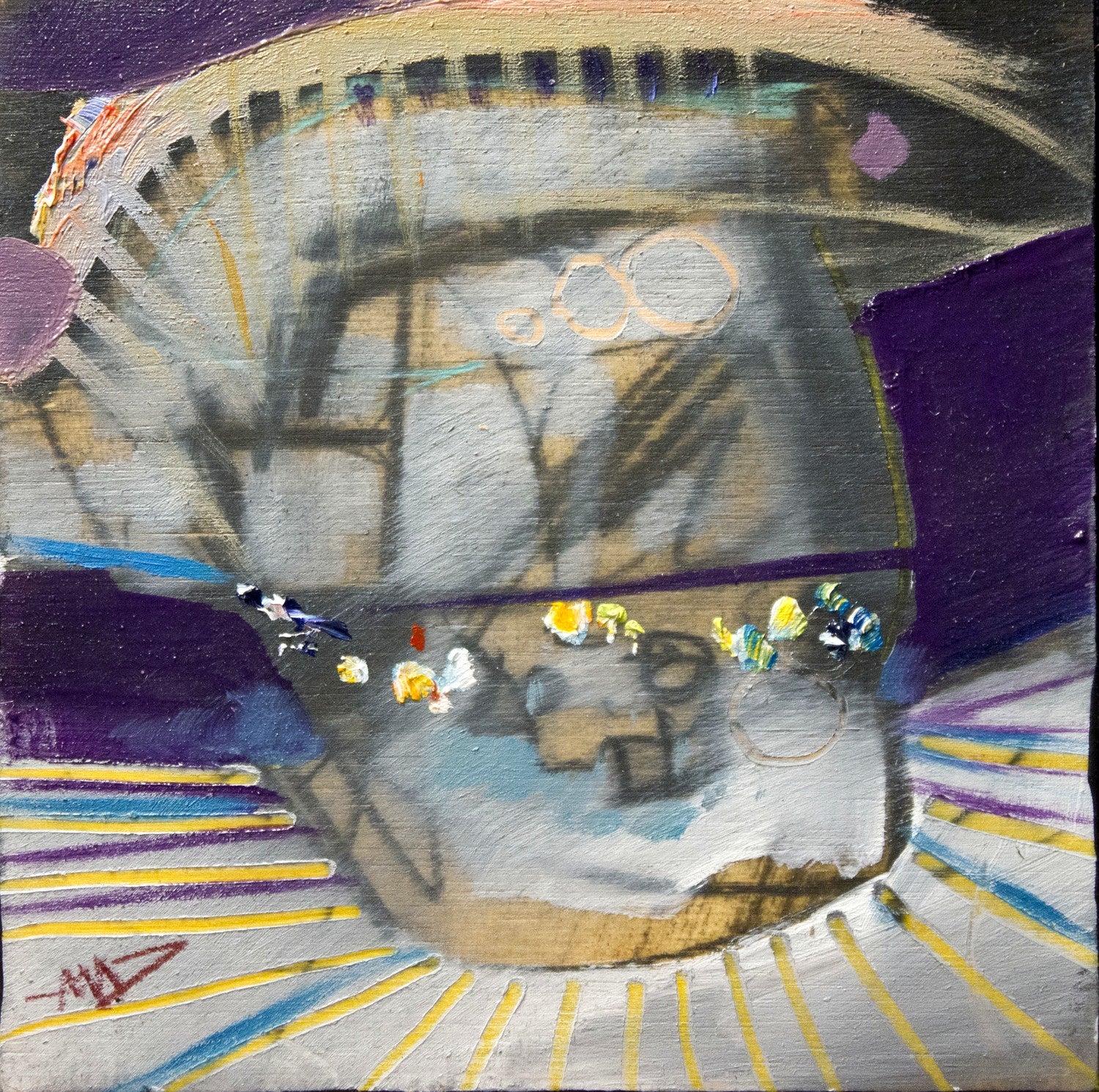 Untitled 6 by Drew Davis — Canvas Print, 8×8 in