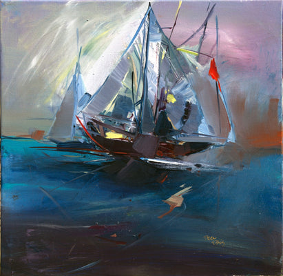 Untitled Unfinished by Drew Davis — Canvas Print, 20×20 in