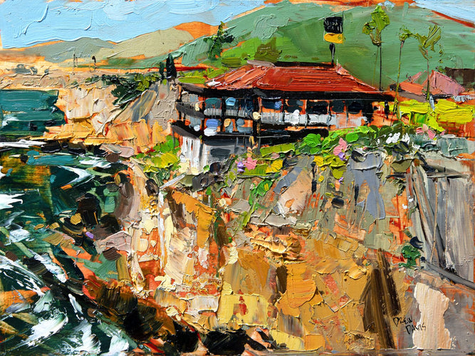 Ventana Grill by Drew Davis — Canvas Print, 9×12 in