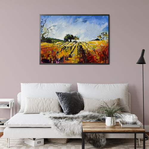 Vibrant Vines by Drew Davis — Canvas Print, 24×30 in
