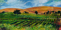 Vina Robles Vines | 24×48 | Original Oil on Canvas