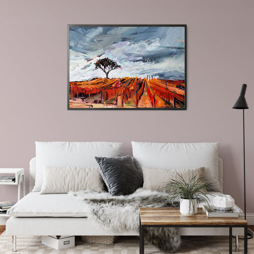 Vines In The Fall by Drew Davis - Room View