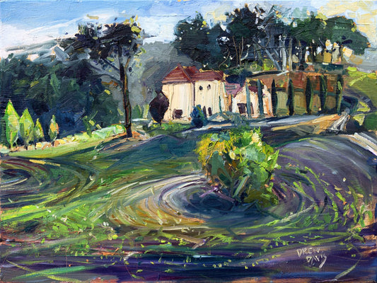 Vineyard Drive Paso by Drew Davis — Canvas Print, 18×24 in