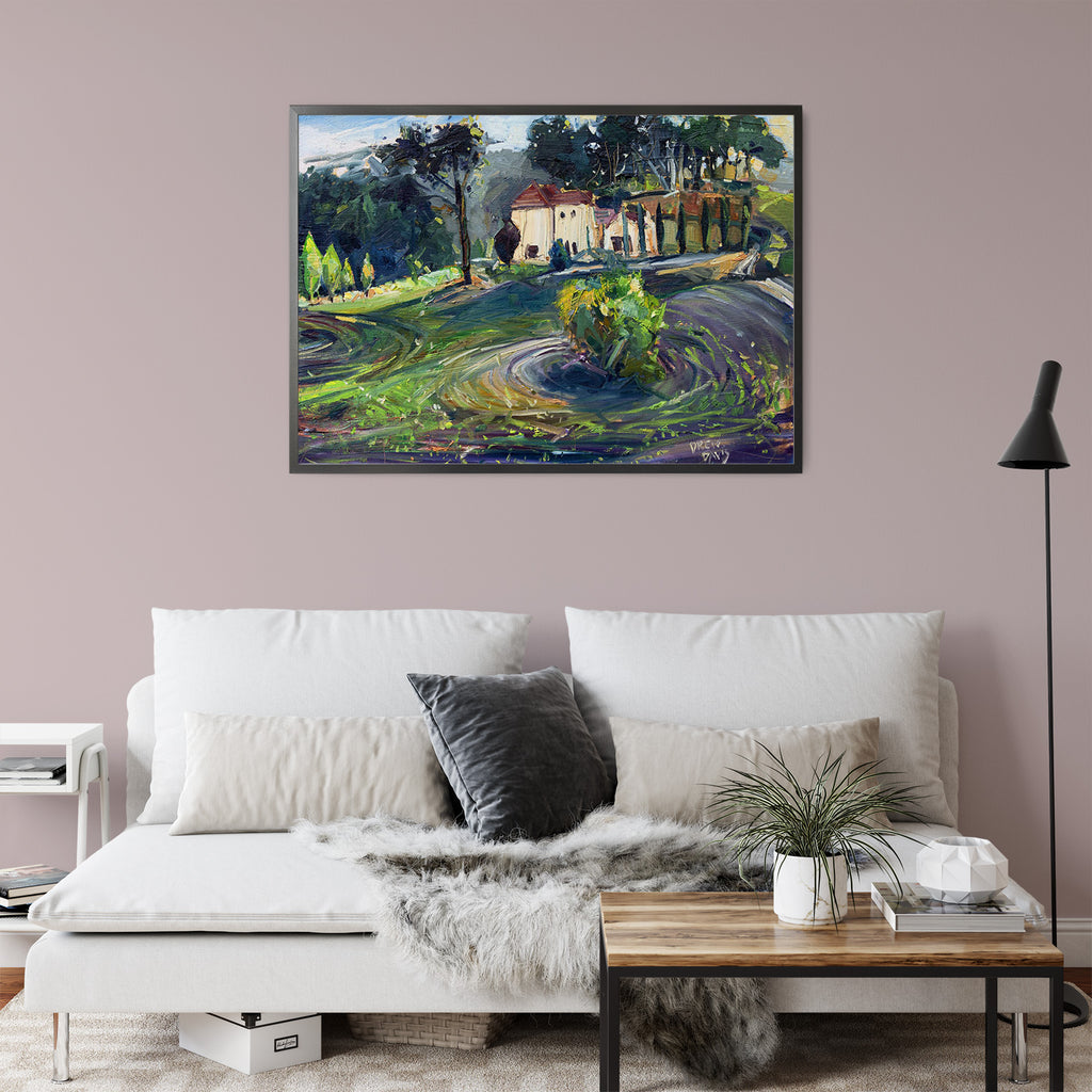 Vineyard Drive Paso by Drew Davis — Canvas Print, 18×24 in