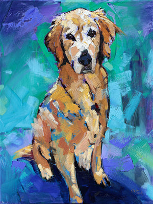 Walter by Drew Davis — Canvas Print, 18×24 in