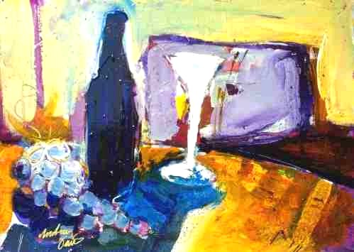 Warped by Drew Davis — Canvas Print, 18×24 in