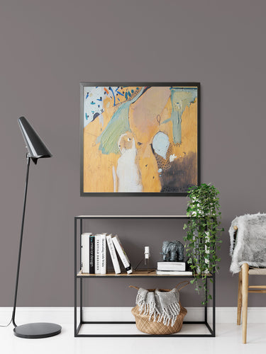 Whiskers by Drew Davis — Canvas Print, 10×10 in