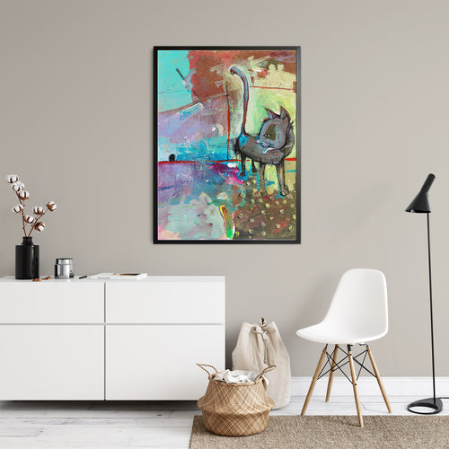 Whiskers 2 by Drew Davis — Canvas Print, 11×14 in