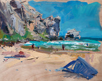 Windy Beach Day | 16×20 | SOLD - Prints Available