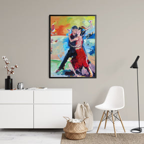 Wine Dance by Drew Davis — Canvas Print, 16×20 in