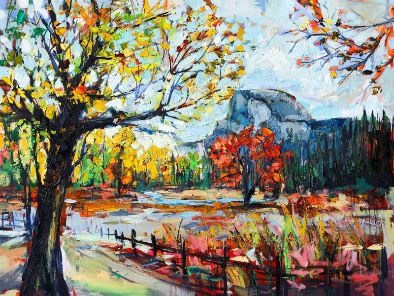 Yosemite In The Fall | 30×40 | Original Available