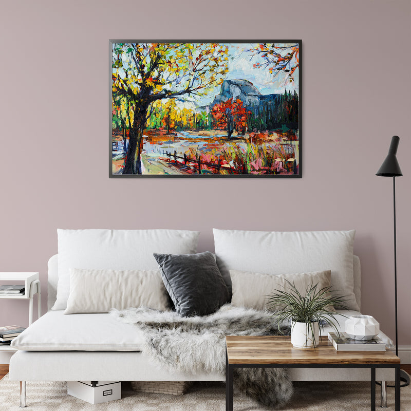 Yosemite In The Fall | 30×40 | Original Available