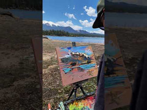 Catamount Reservoir | 16×20 | Original Oil on Canvas