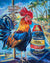 Key West Rooster | 24x30 | Oil on Canvas