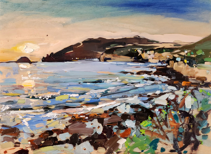 South Palisades Park by Drew Davis — Oil on Canvas, 43×56 in