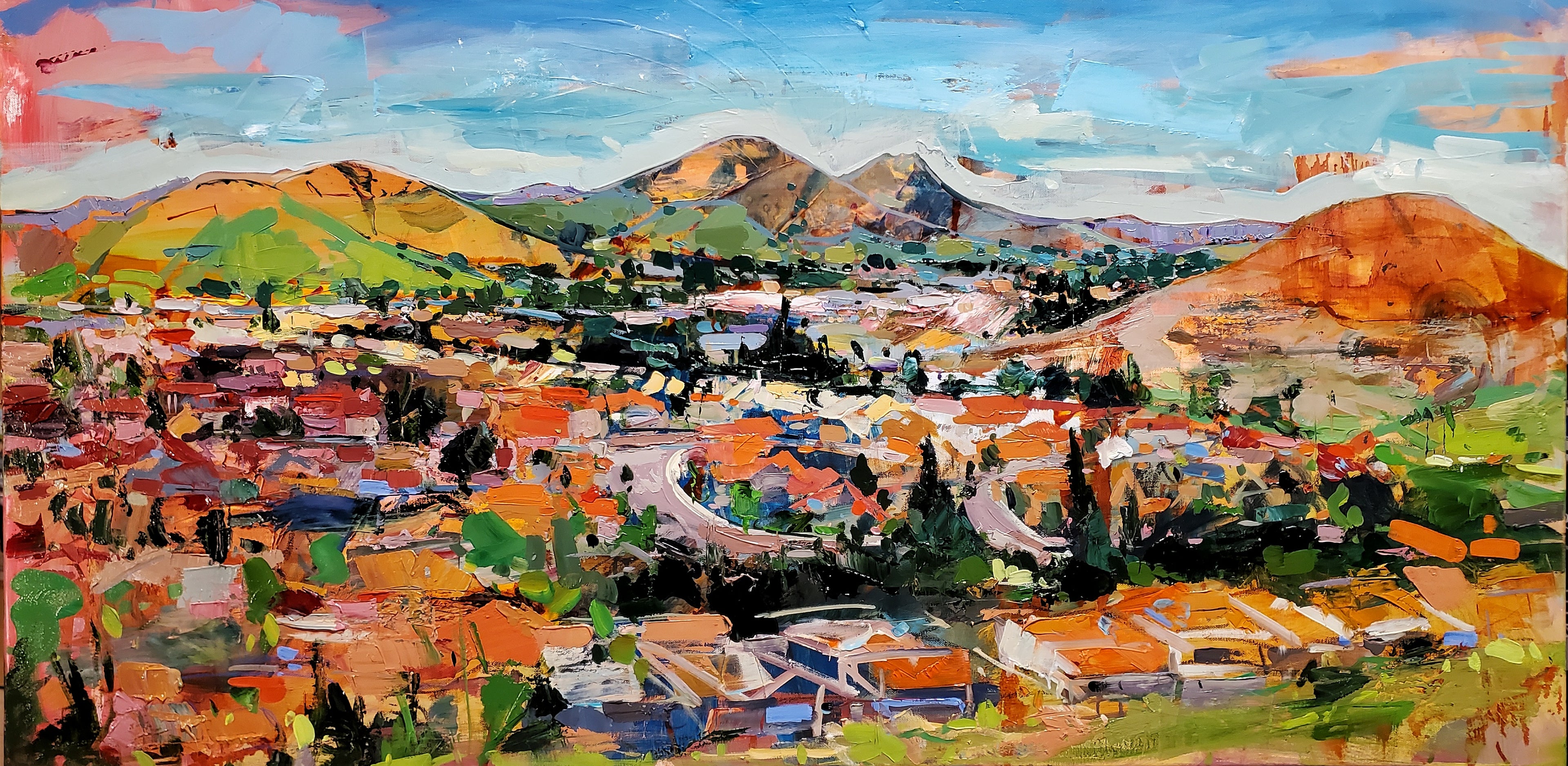 Islay Hill View | 24x48 | SOLD - Prints Available
