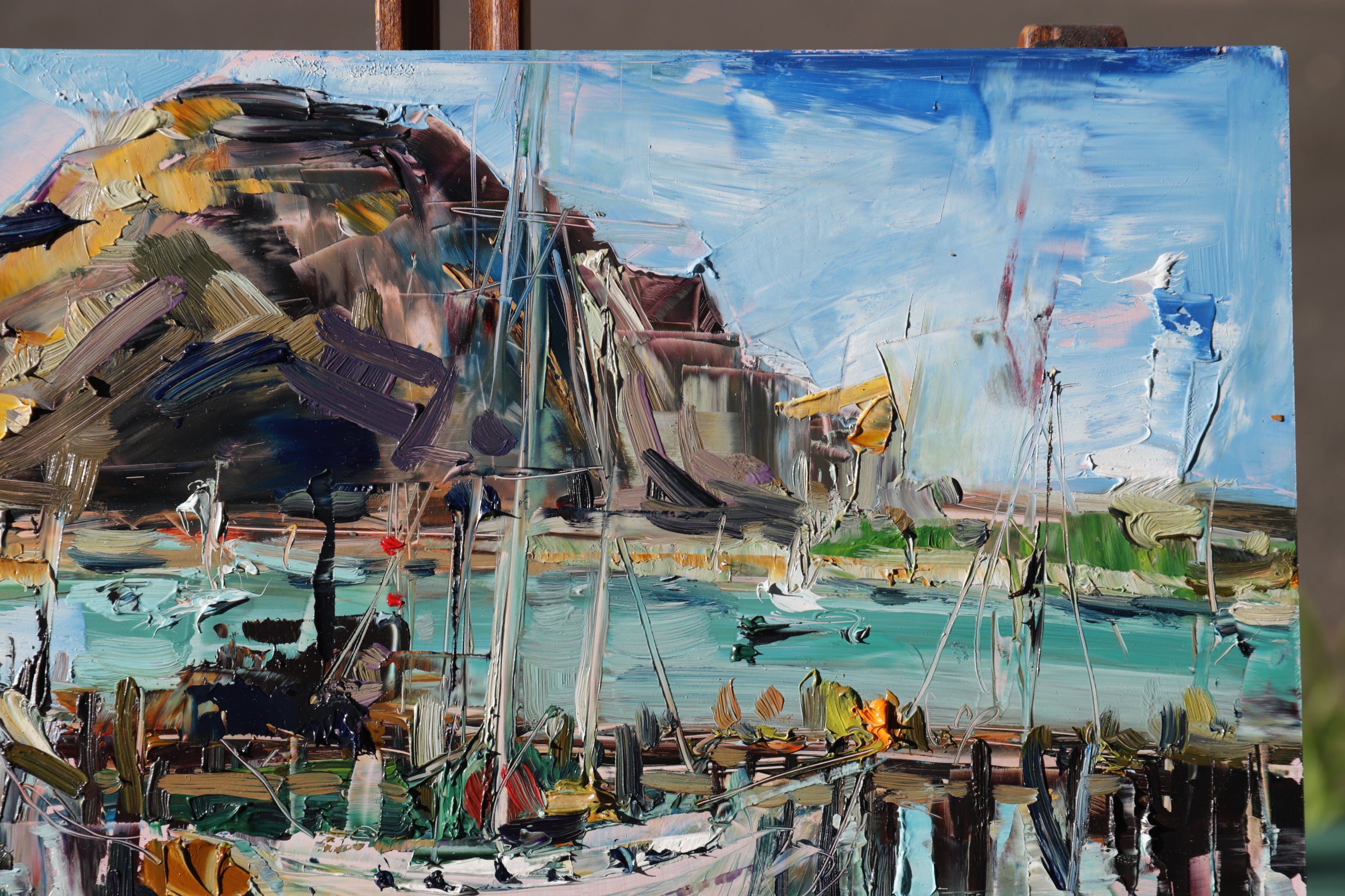 Oysters at the Rock | 9x12 | SOLD - Prints Available