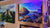Morro Bay Sunset Glow | 24x30 | Original UV Oil on Canvas