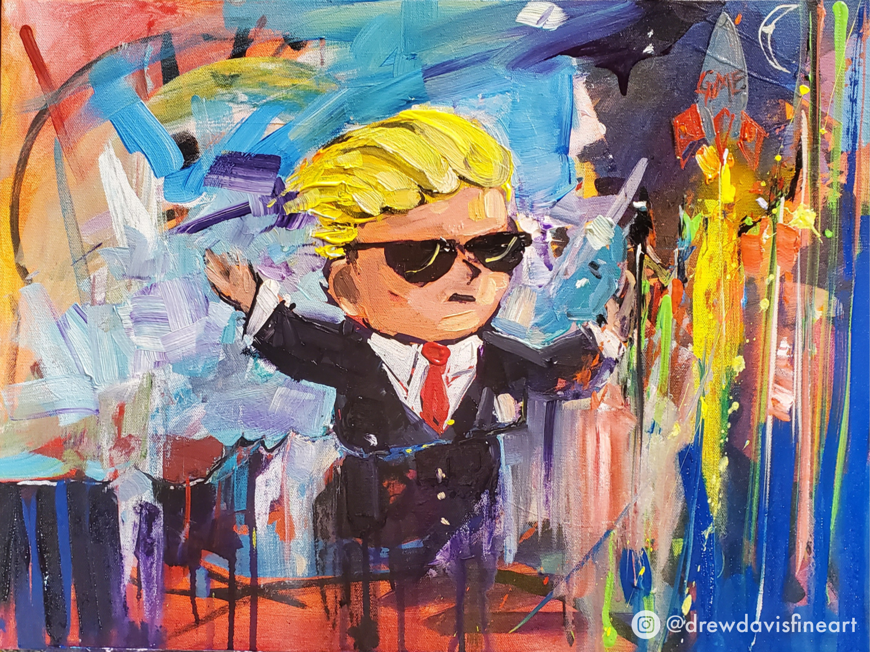 This is the Way by Drew Davis — Oil on Canvas, 43×56 in