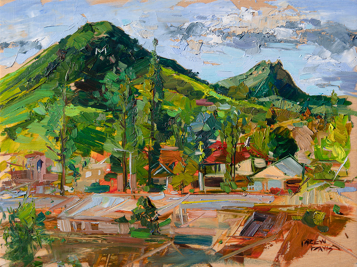 SLO After The Rains | 12x16 | ORIGINAL SOLD - Prints Available