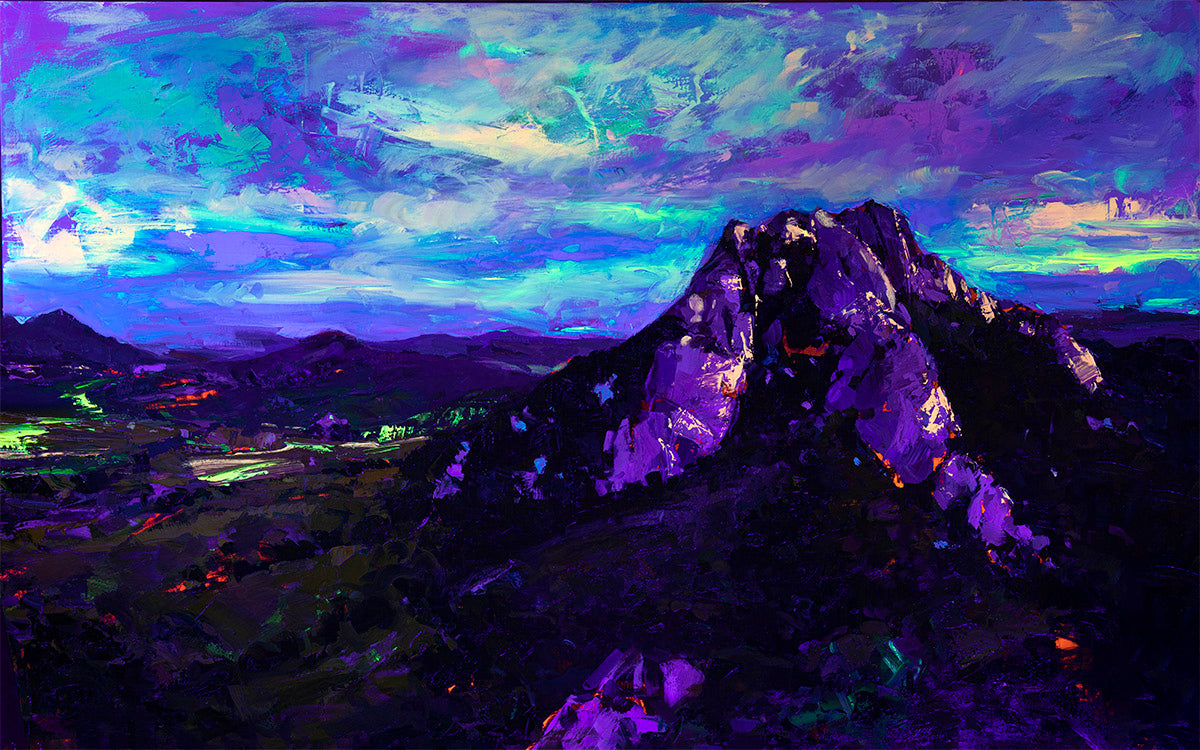 Hollister Peak Sky View | 30x48 | SOLD - Prints Available
