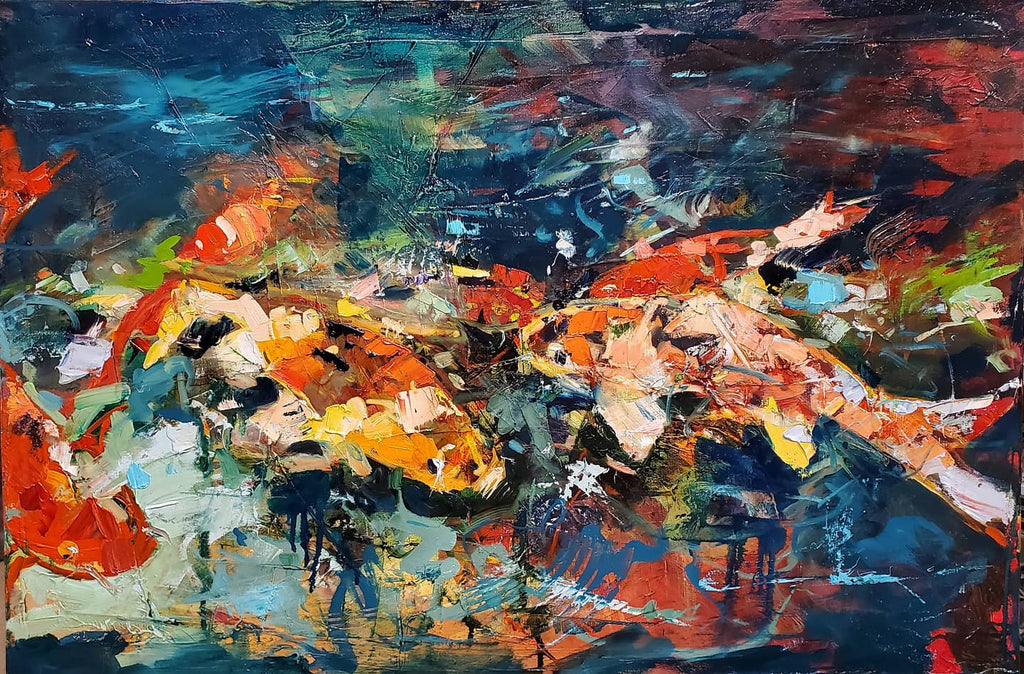 Being Koi | 24x36 | SOLD - Prints Available