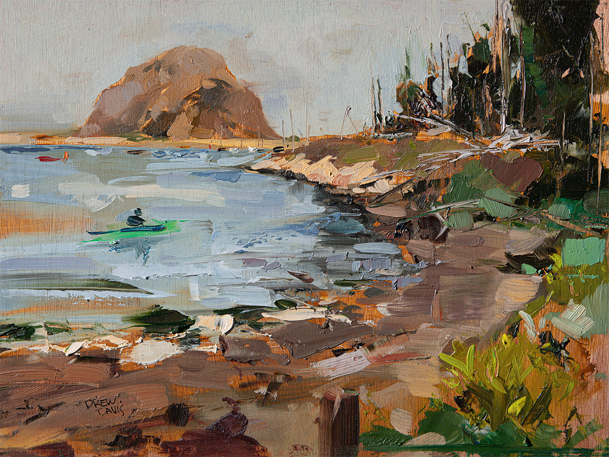 Morro Fog | 9x12 | SOLD - Prints Available