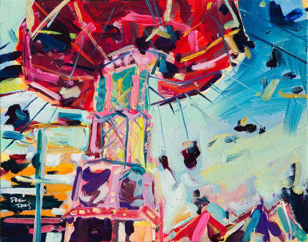 Paso Fair by Drew Davis — Oil on Canvas, 48×60 in