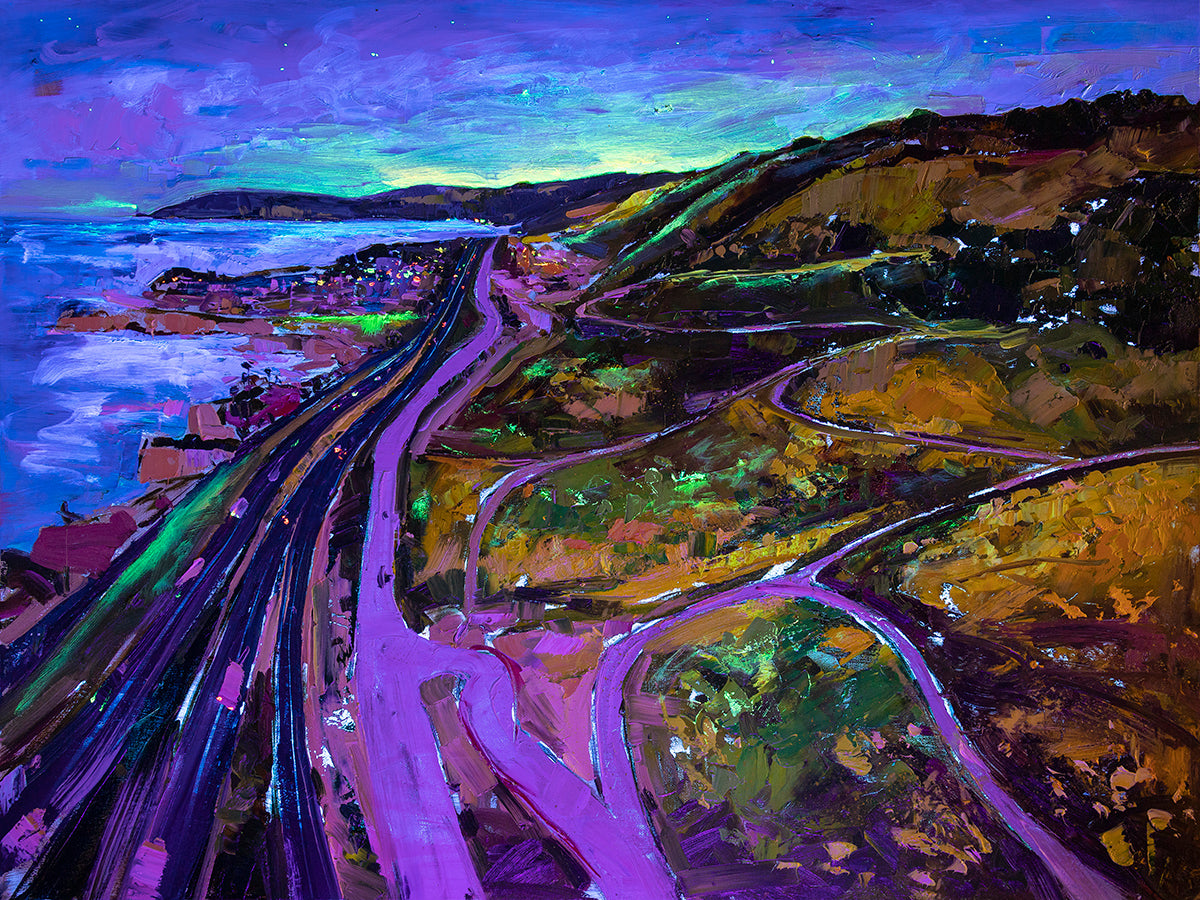 Pismo Preserve Aerial Glow | 30x40 | SOLD - Prints Available