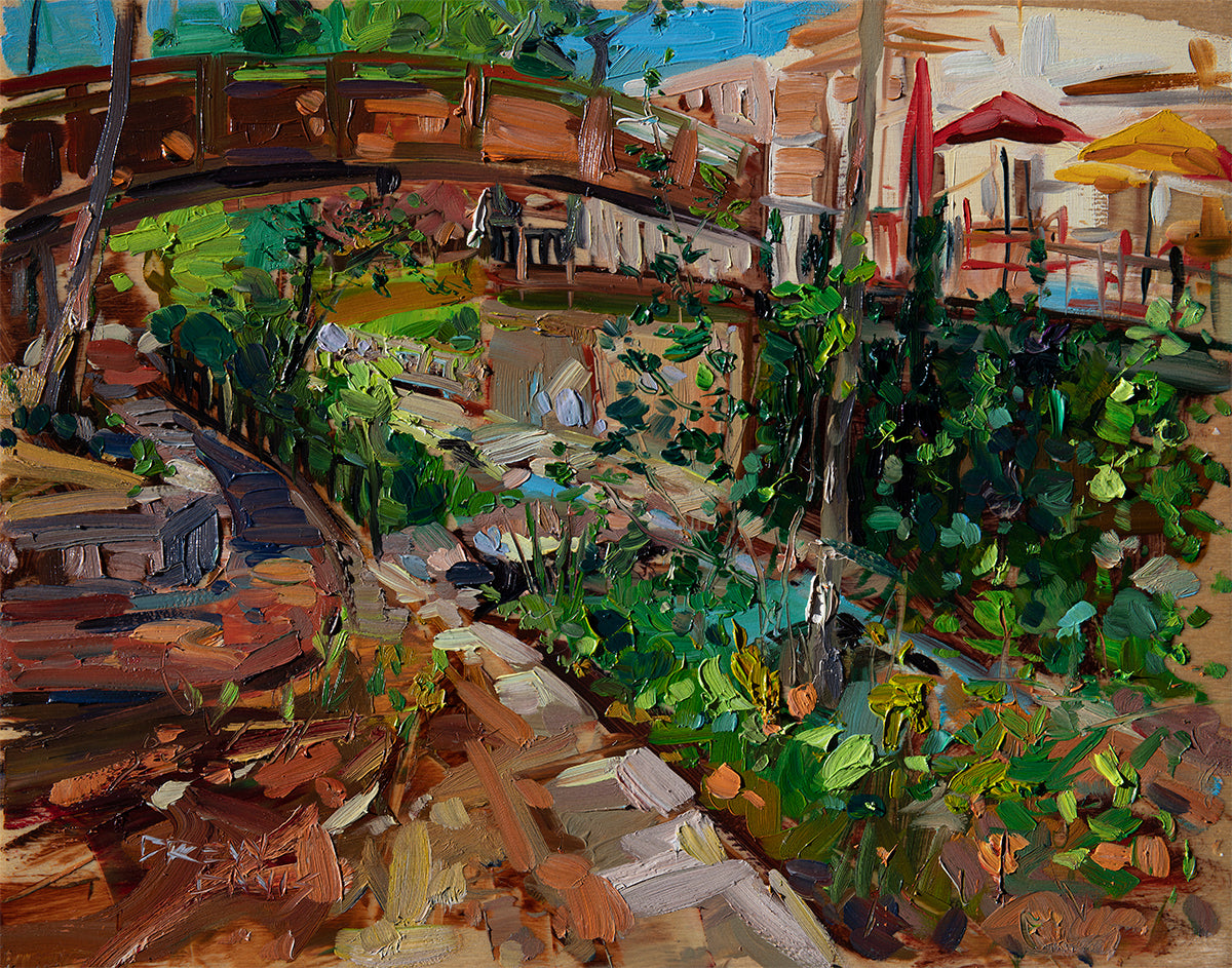 SLO Creek Afternoon | 11x14 | SOLD - Prints Available