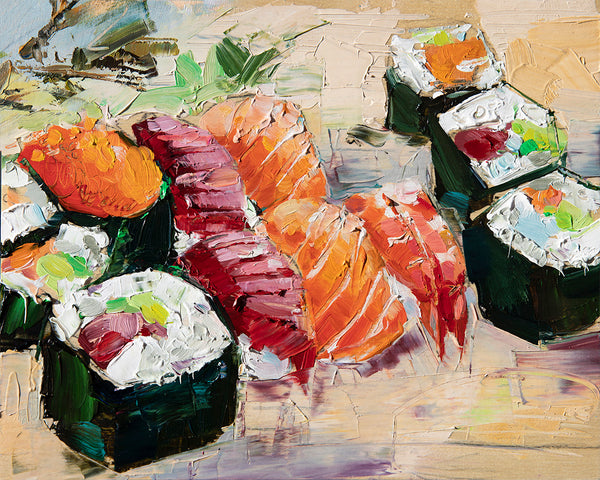 Sushi Rolls | 8x10 | SOLD - PRINTS AVAILABLE