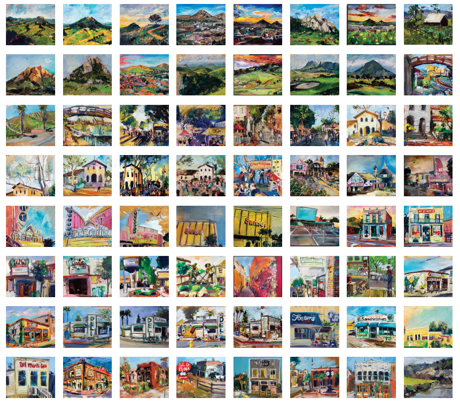 Paintings of San Luis Obispo, CA | The Works of Drew Davis | 2010 - 2022