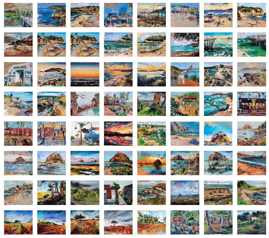 Paintings of San Luis Obispo, CA | The Works of Drew Davis | 2010 - 2022