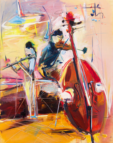 Trio by Drew Davis — Oil on Canvas, 48×60 in