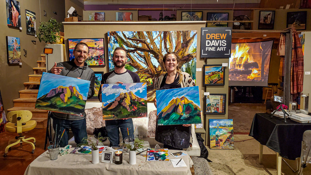 WORKSHOP - PAINTING WITH GREEN - SUNDAY, MAY 7th 11pm-1pm