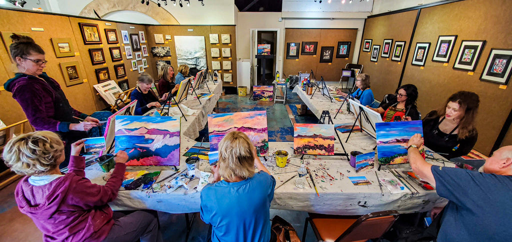 WORKSHOP - PAINTING WITH GREEN - SUNDAY, MAY 7th 11pm-1pm