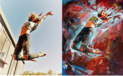 Custom artwork example